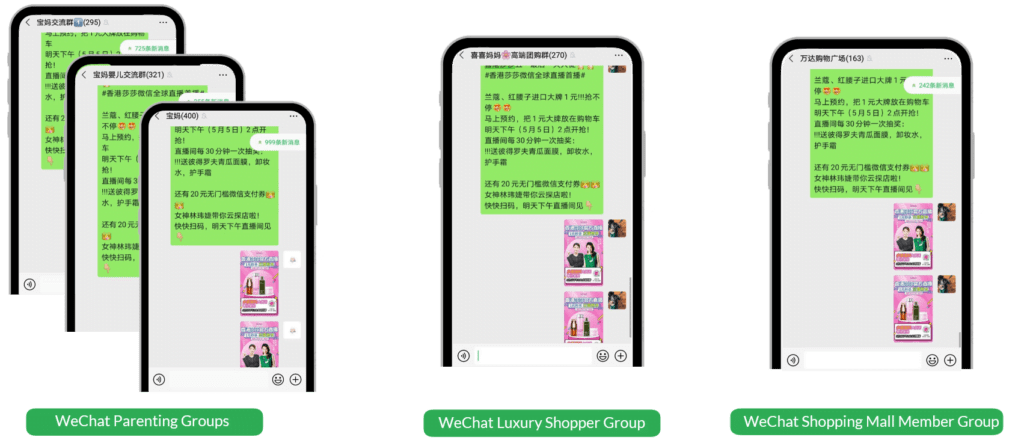 SaSa Hong Kong WeChat Private Traffic Community Marketing