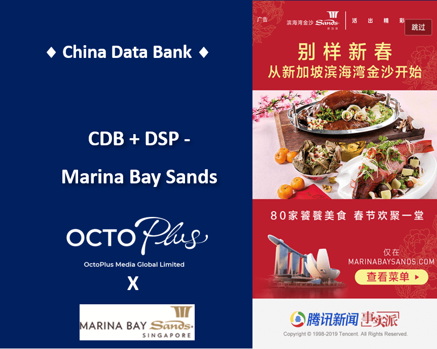 China Data Bank, China DSP - Marina Bay Sands Singapore