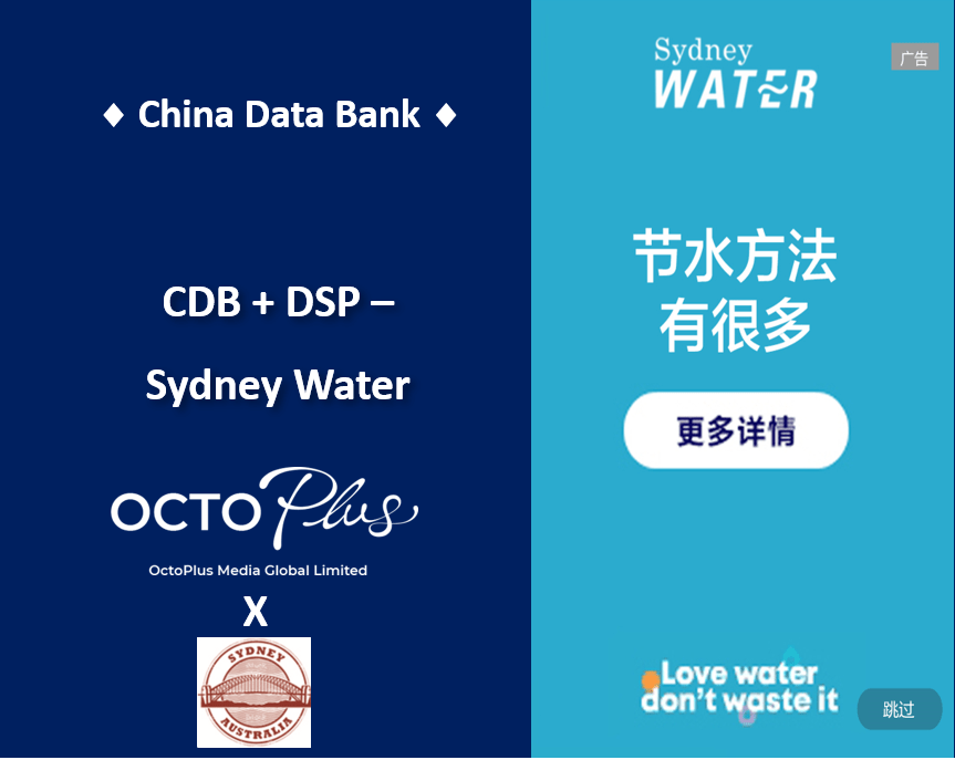 China Data Bank, China DSP - Sdyney Water