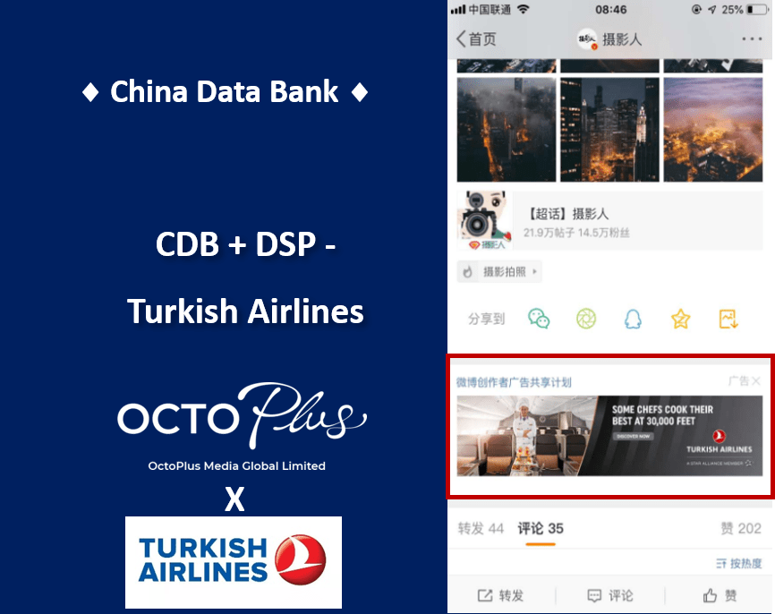 ﻿China Data Bank, China DSP - Turkish Airline