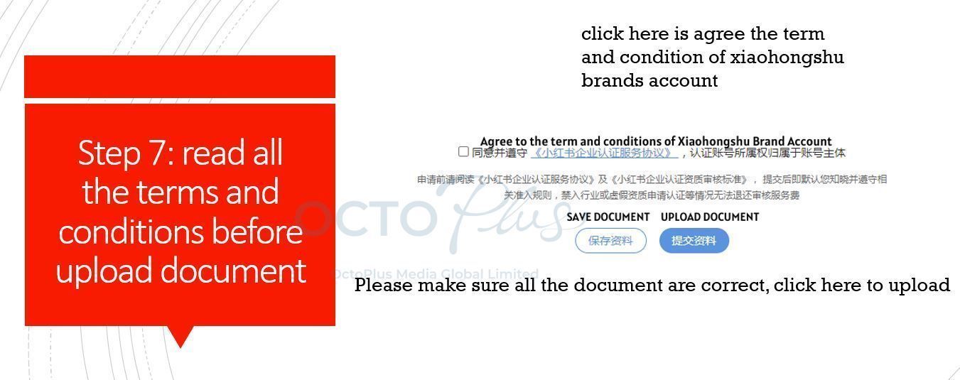 Xiaohongshu account registration step 7