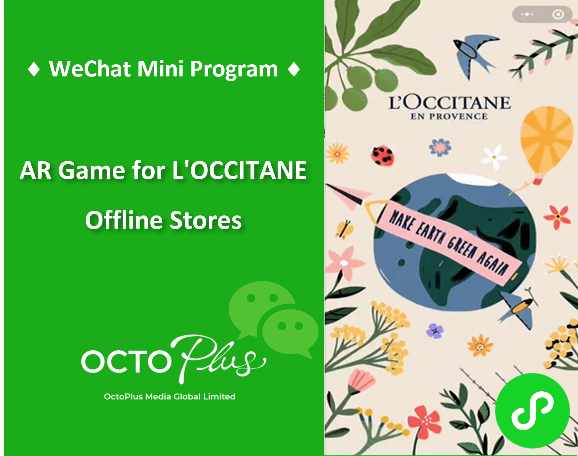 AR Games WeChat Miniprogram Development to Engage with Offline Shoppers - L’Occitane