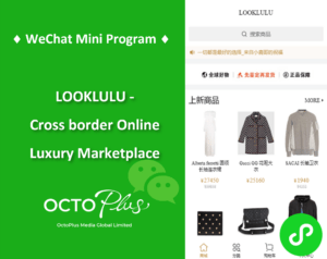 Selling to China Ecommerce WeChat Miniprogram - LOOKLULU, Cross-border Luxury Marketplace