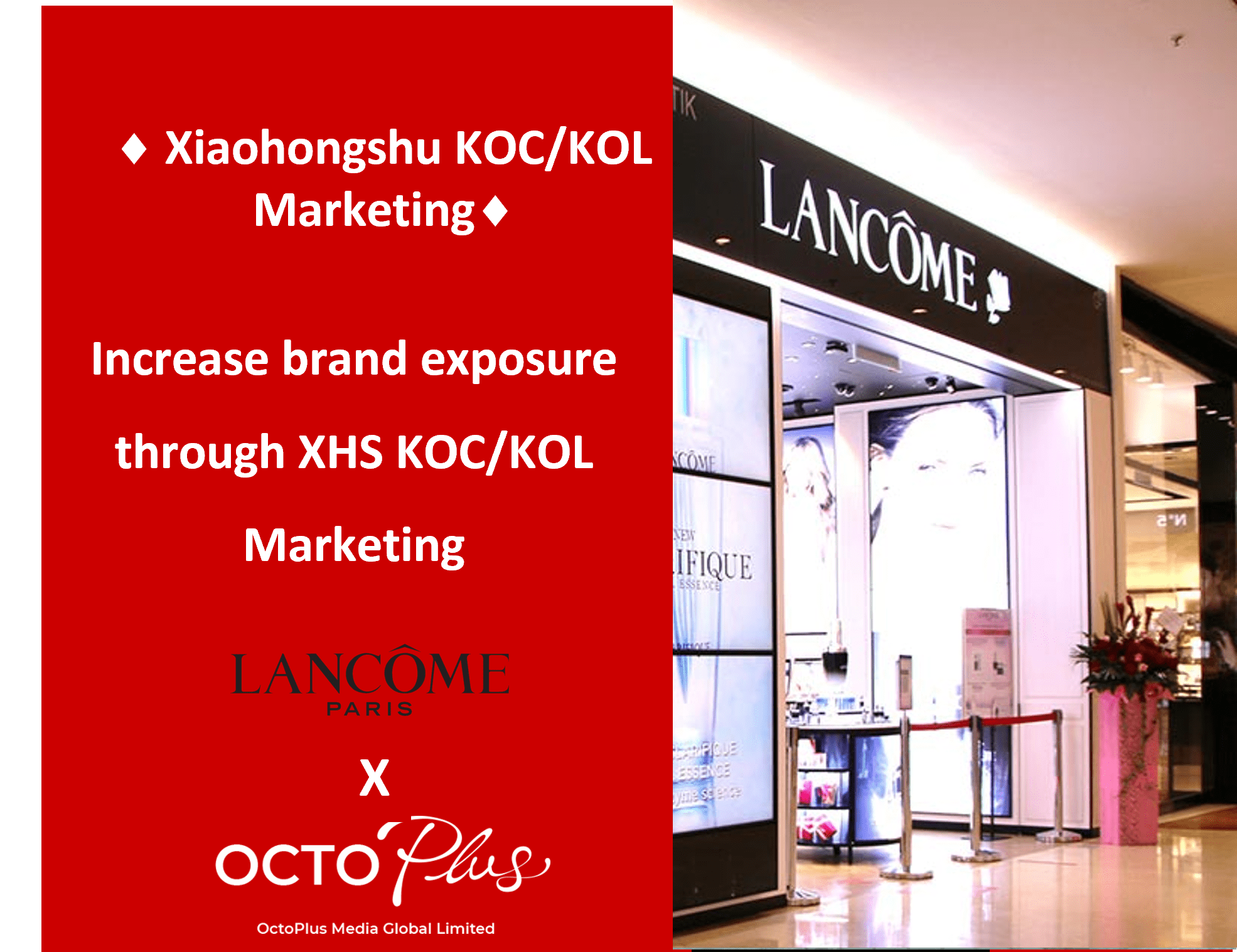 Xiaohongshu KOC marketing - Lancome