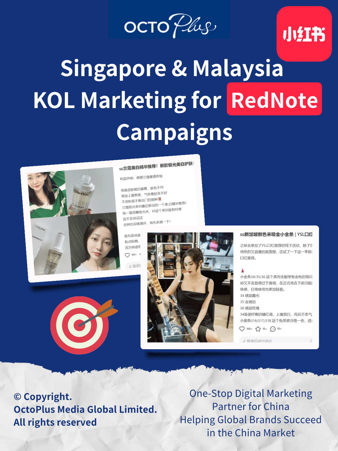 Singapore & Malaysia KOL Marketing for RedNote Campaigns